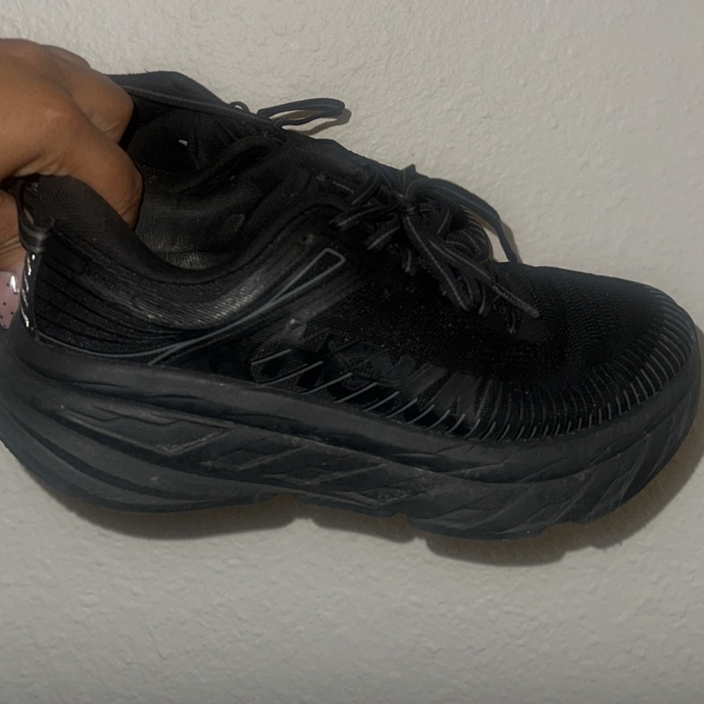 Black Athletic Running Shoes